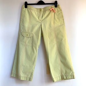 Anthropologie Cropped Pants with cute details